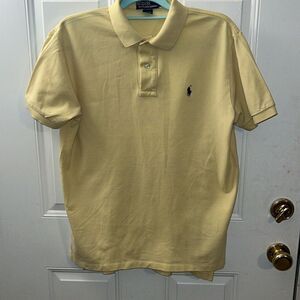 Polo Ralph Lauren shirt yellow blue